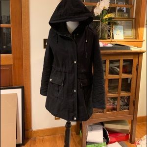 Anorak jacket with hood